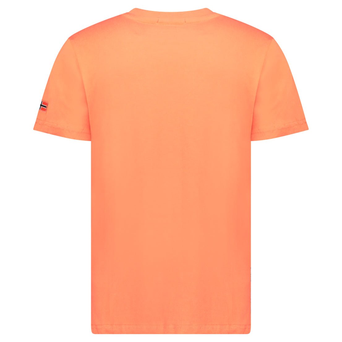 T-Shirt Men Short Sleeve with Coral Flag_img_1