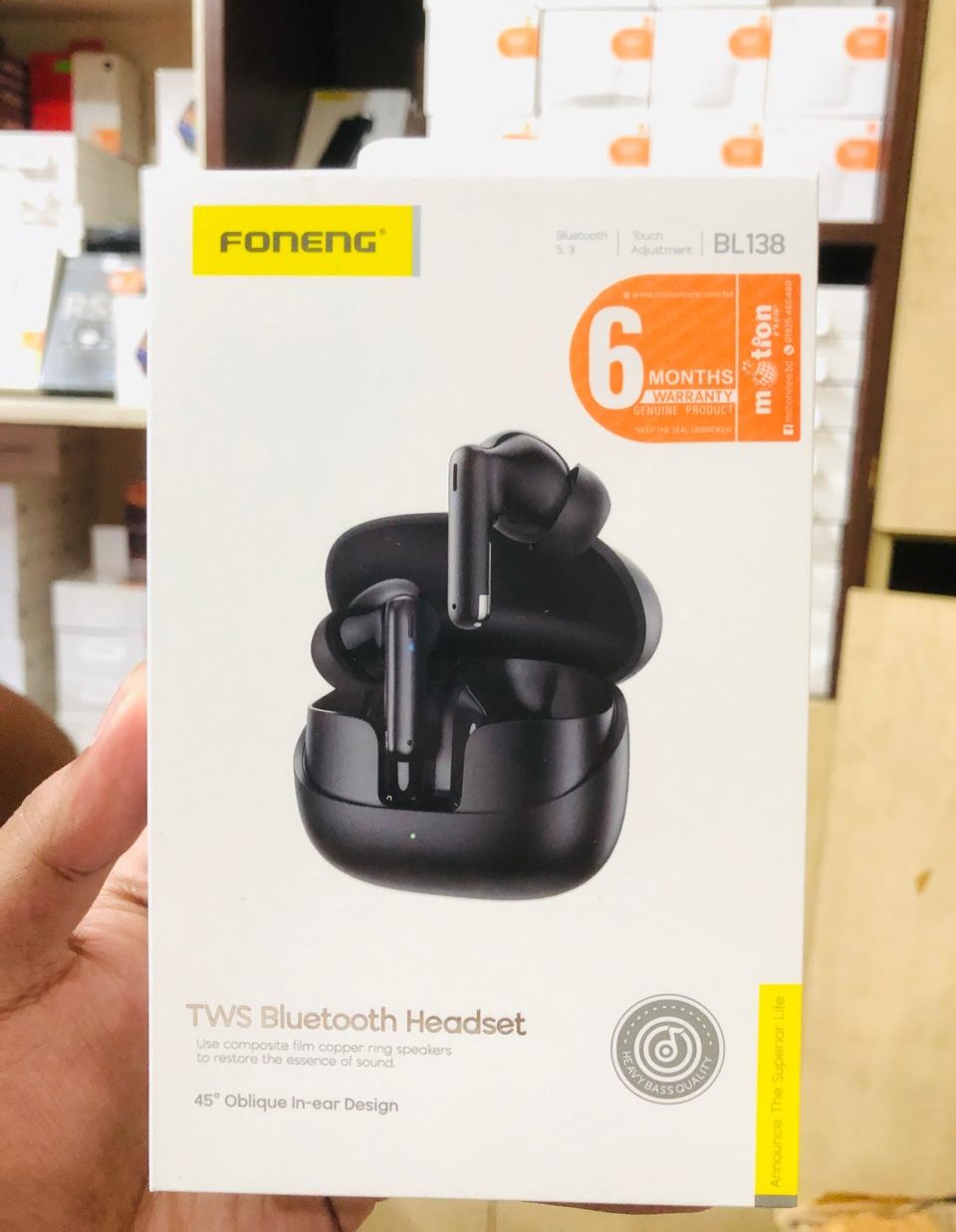 FONENG BL138 Heavy Bass TWS Earbuds_img_1