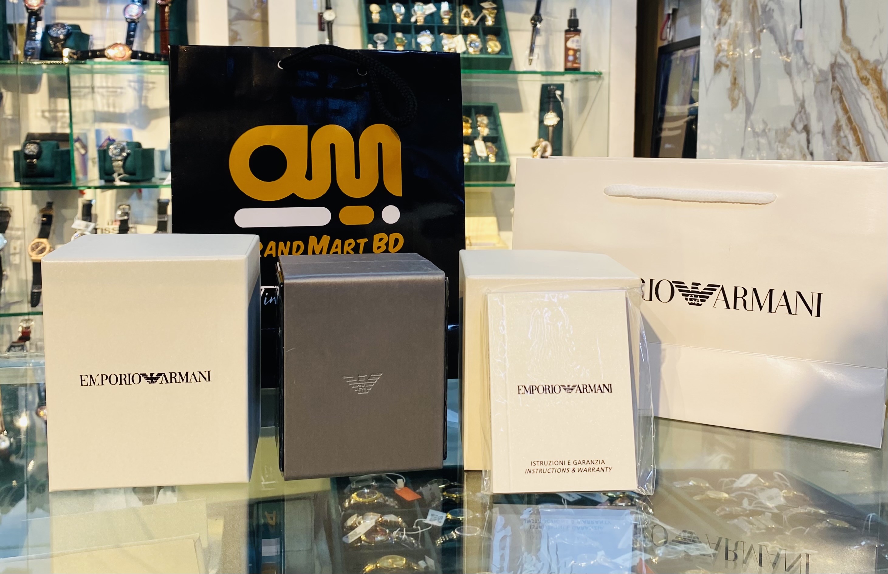 Armani Brand Box Brand Bag