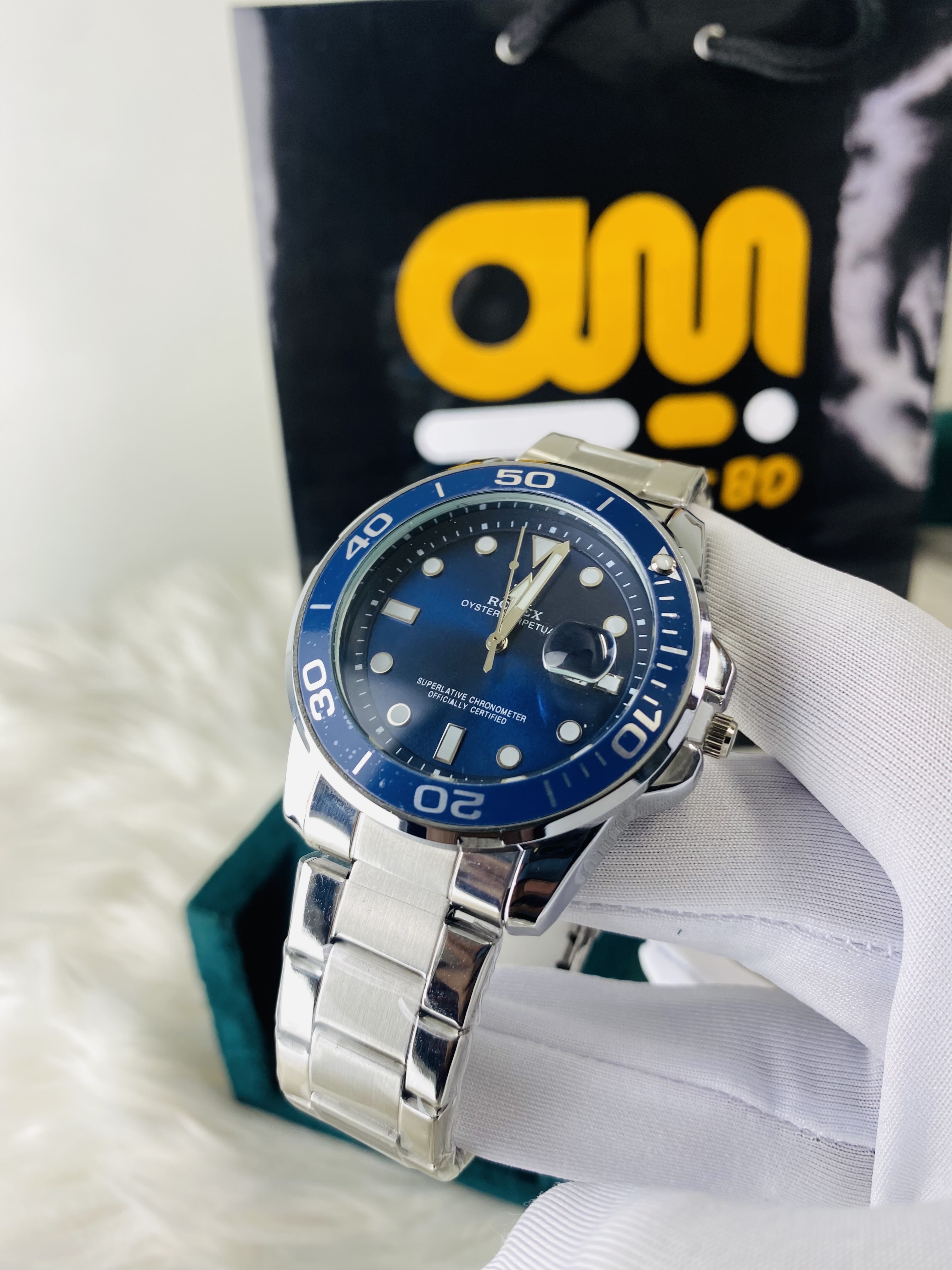 Rolex Uper vessel moving || Blue dial || Active radium