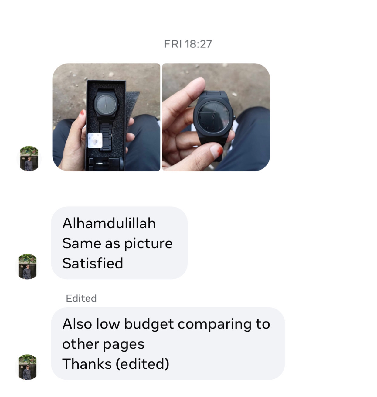 Customer review