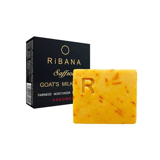 Ribana Saffron Goats Milk Soap