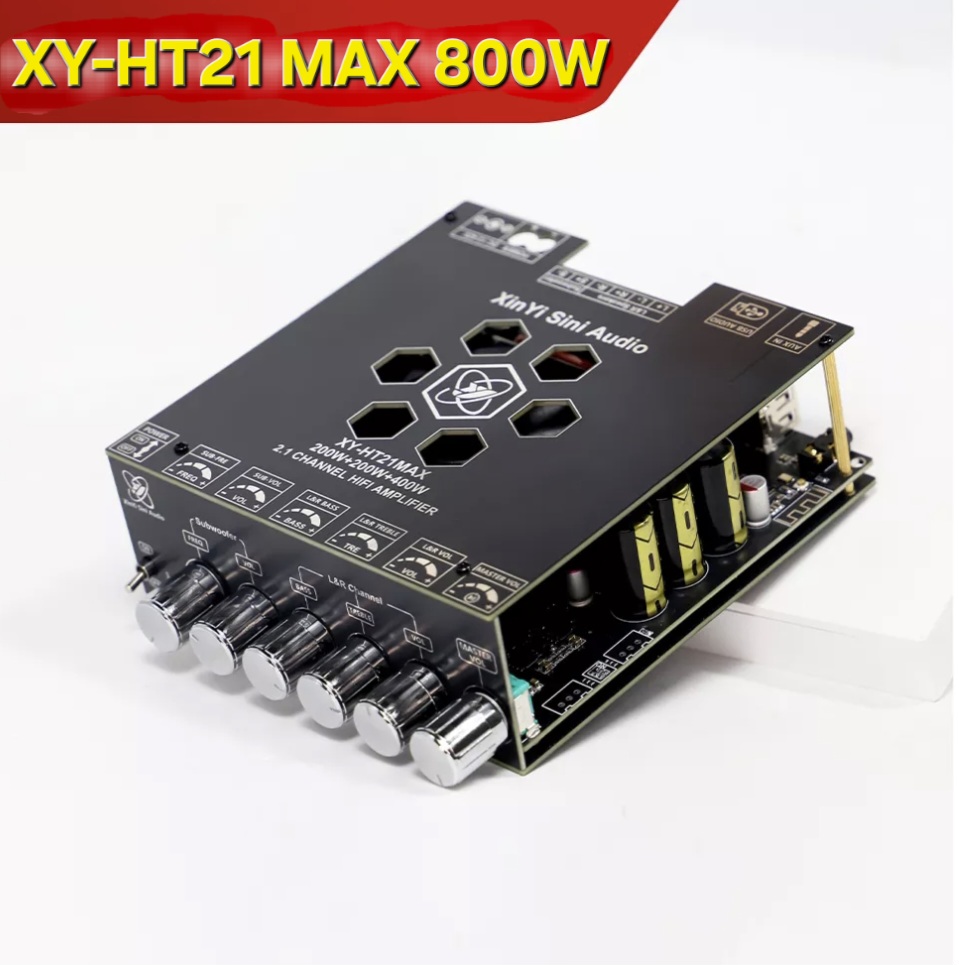 Sini Audio XY-HT21MAX 2.1 Channel HIFI Amplifier 800W | Real Electronics