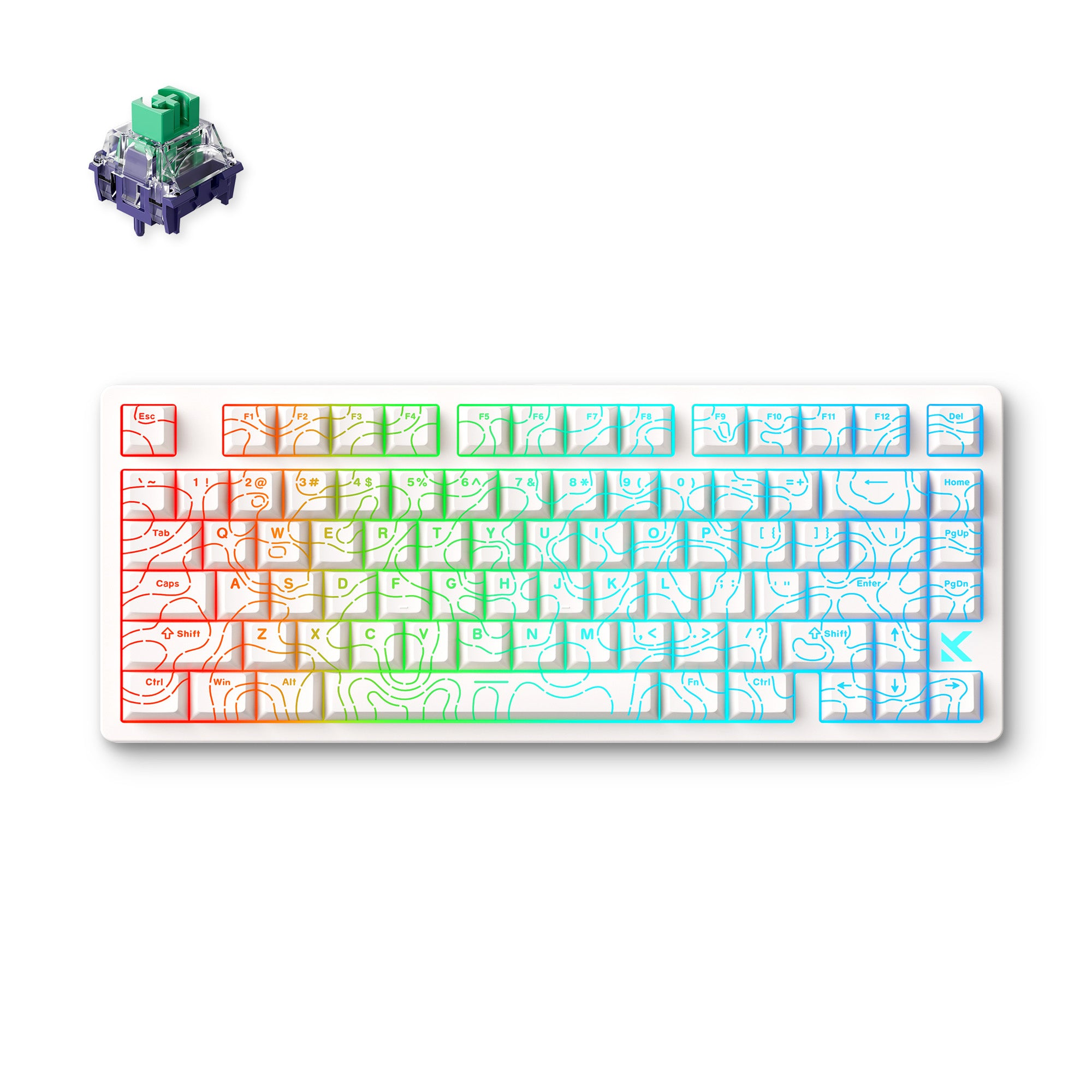 MCHOSE Jet 75 HE Magnetic Switch Gaming Keyboard_img_3