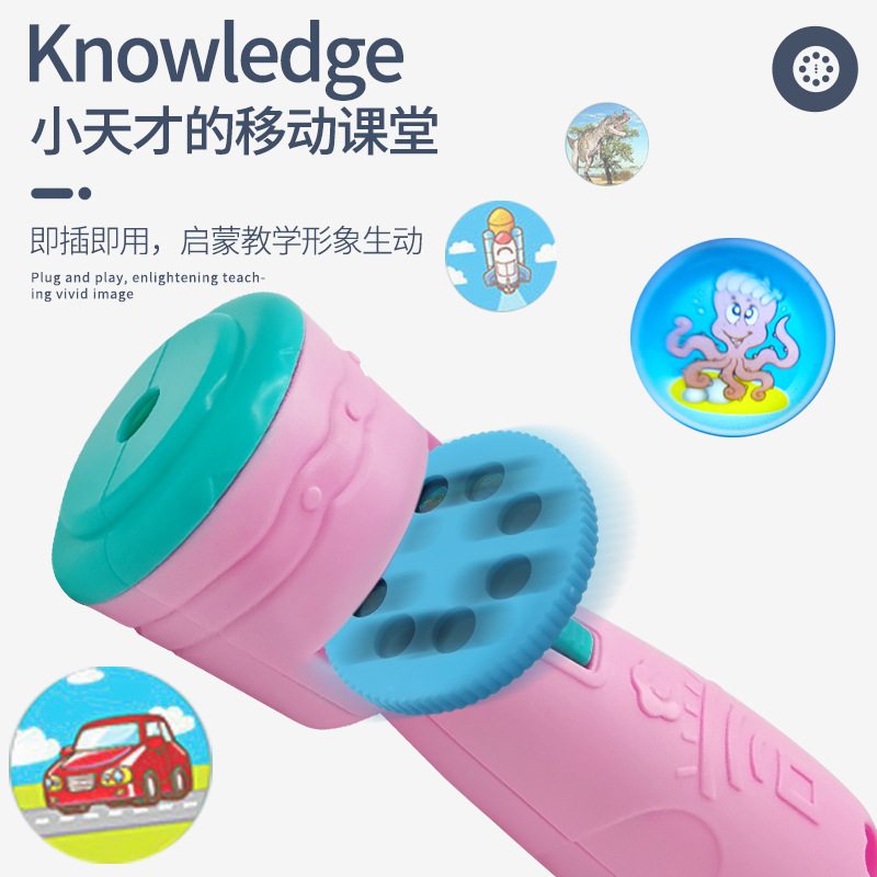Kids Story Projection Flashlight with Cartoon Slide Show – Educational & Fun Toy for yours BABY's Smile_img_4