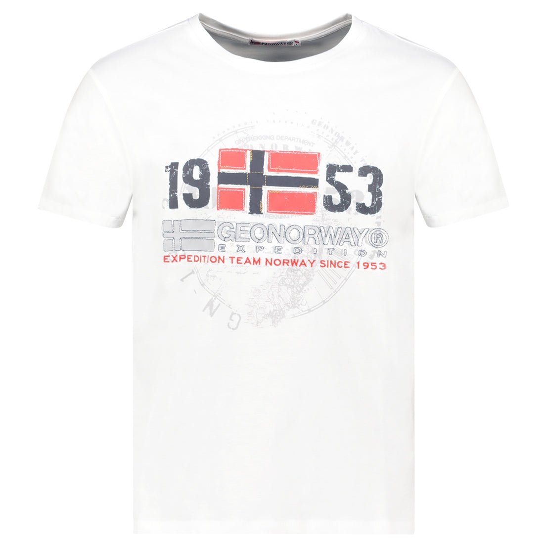 vigobd Japigal - Men's T-Shirt Short Sleeve with White Flag