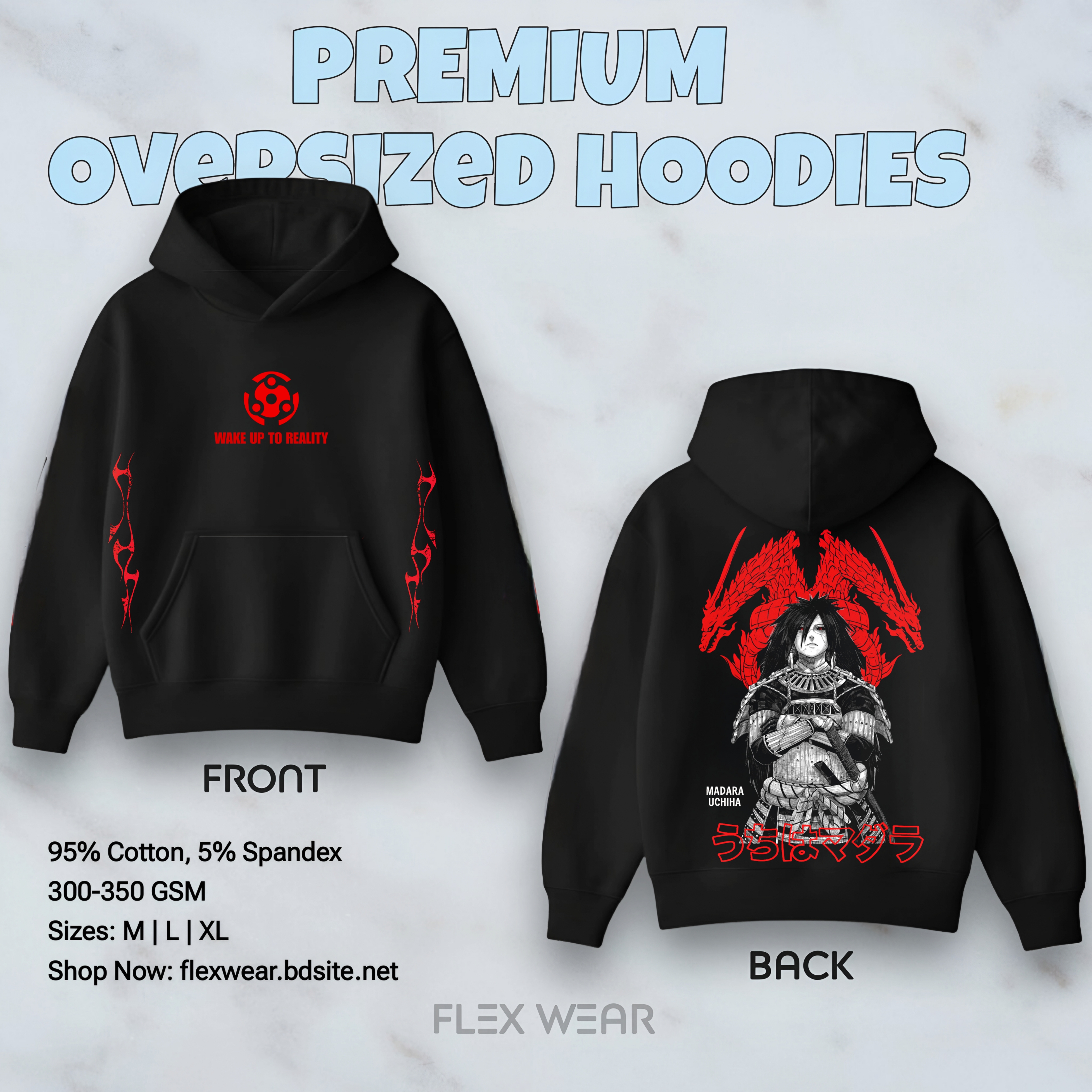 Madara Oversized Hoodie