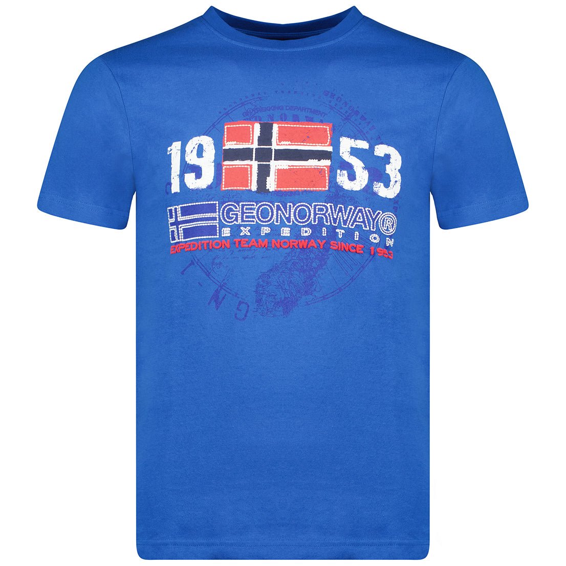 Short-sleeved T-shirt Blue