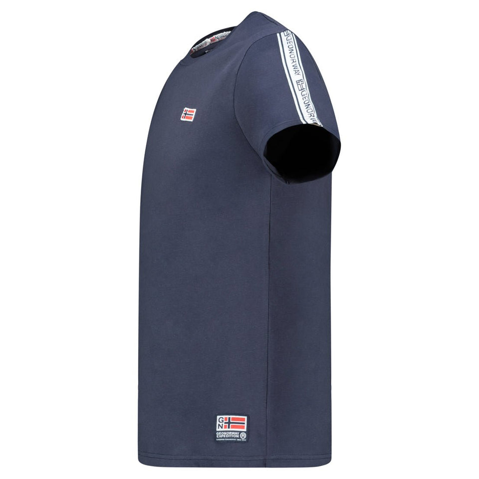 T-Shirt Men Short Sleeve with Navy Flag_img_2