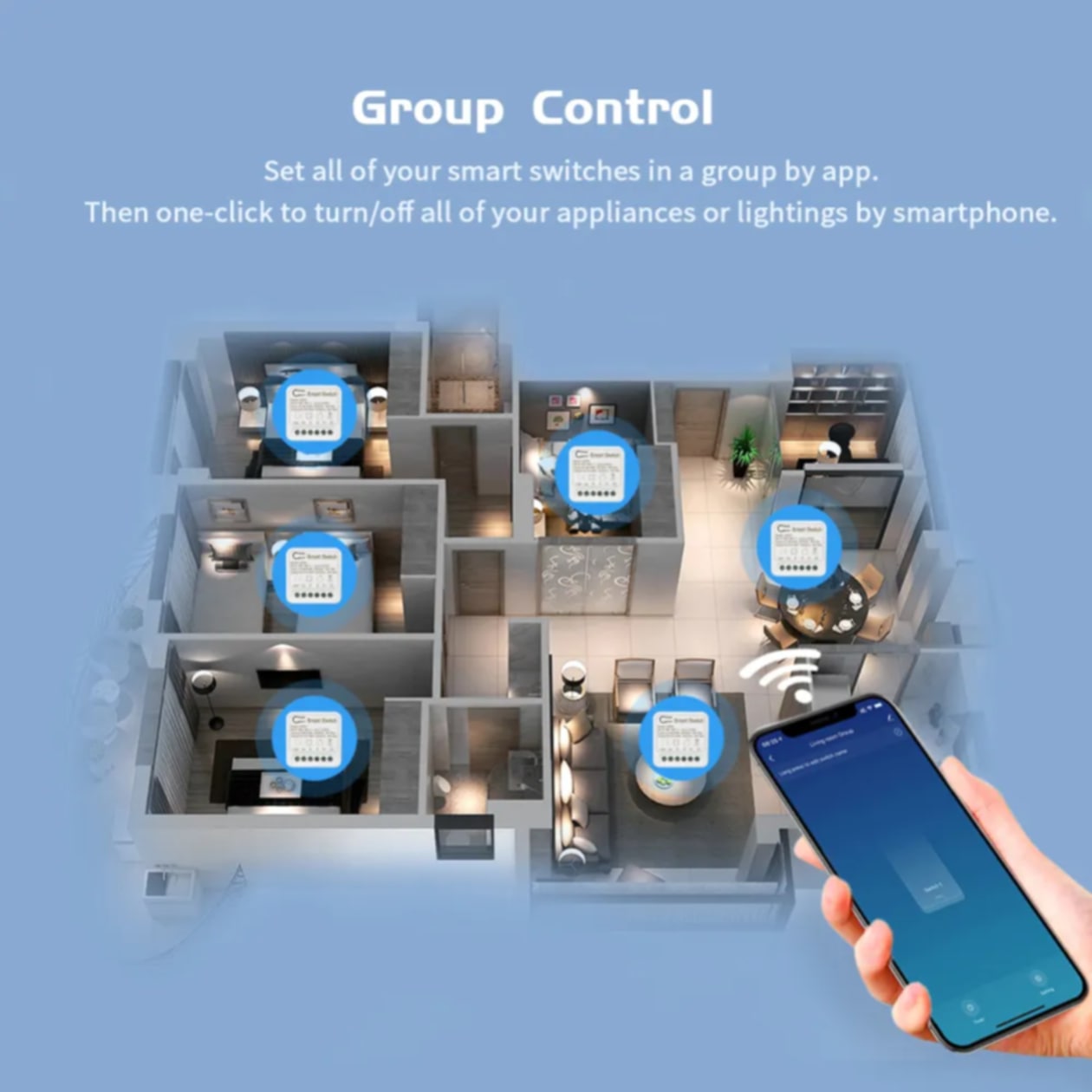 Smart WiFi + RF Switch Relay & Dimmer (Tuya) | App, Remote & Voice Control | Smart Life, Alexa, Google Home_img_11