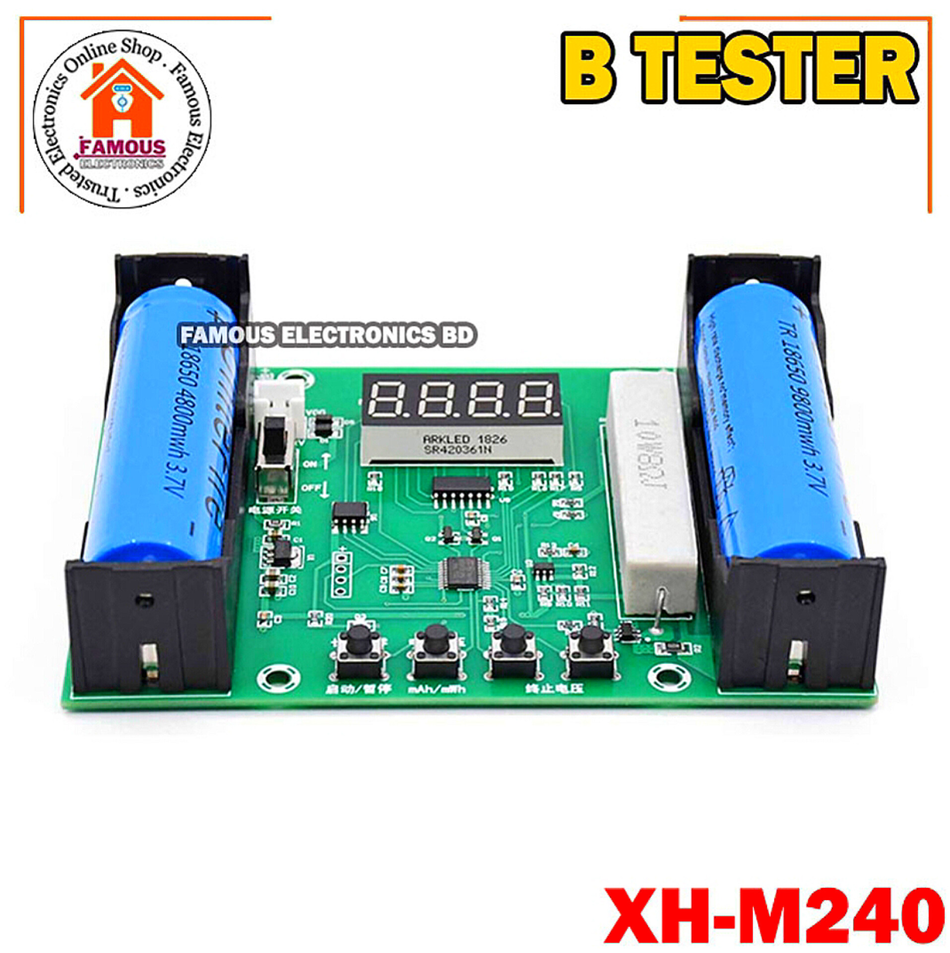 XH-M240 18650 Lithium Battery Capacity Tester Module_img_6