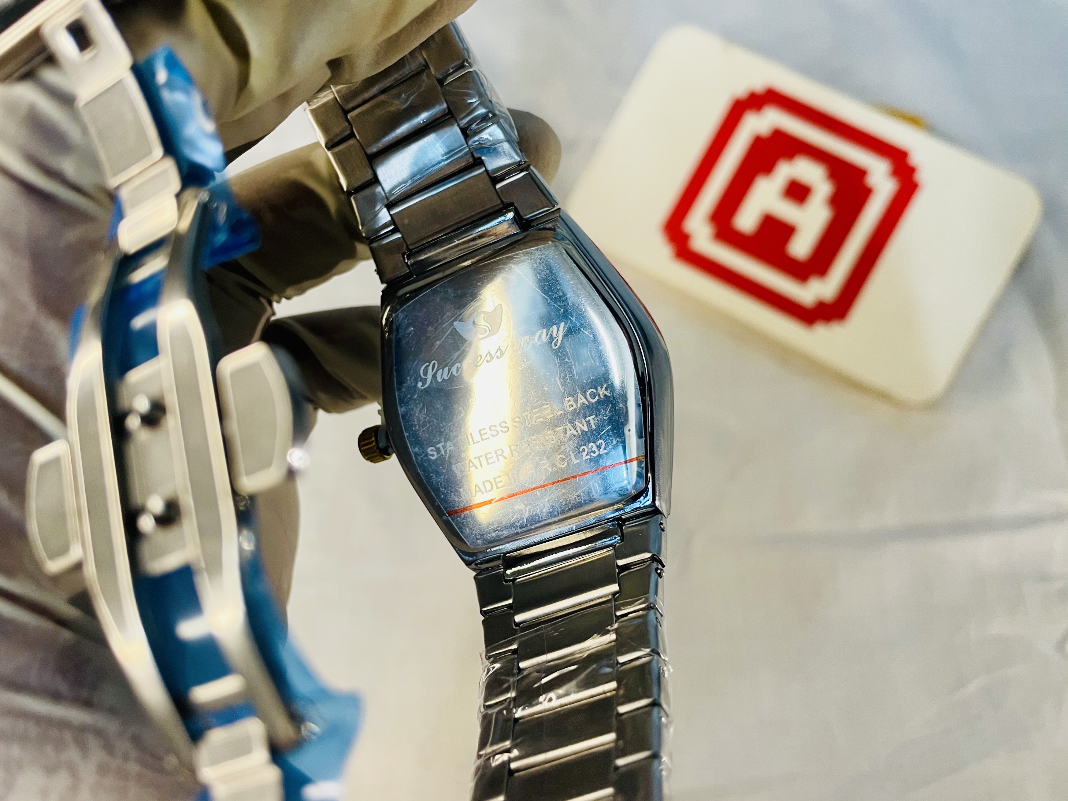 Steel Glass Watch thumbnail 3