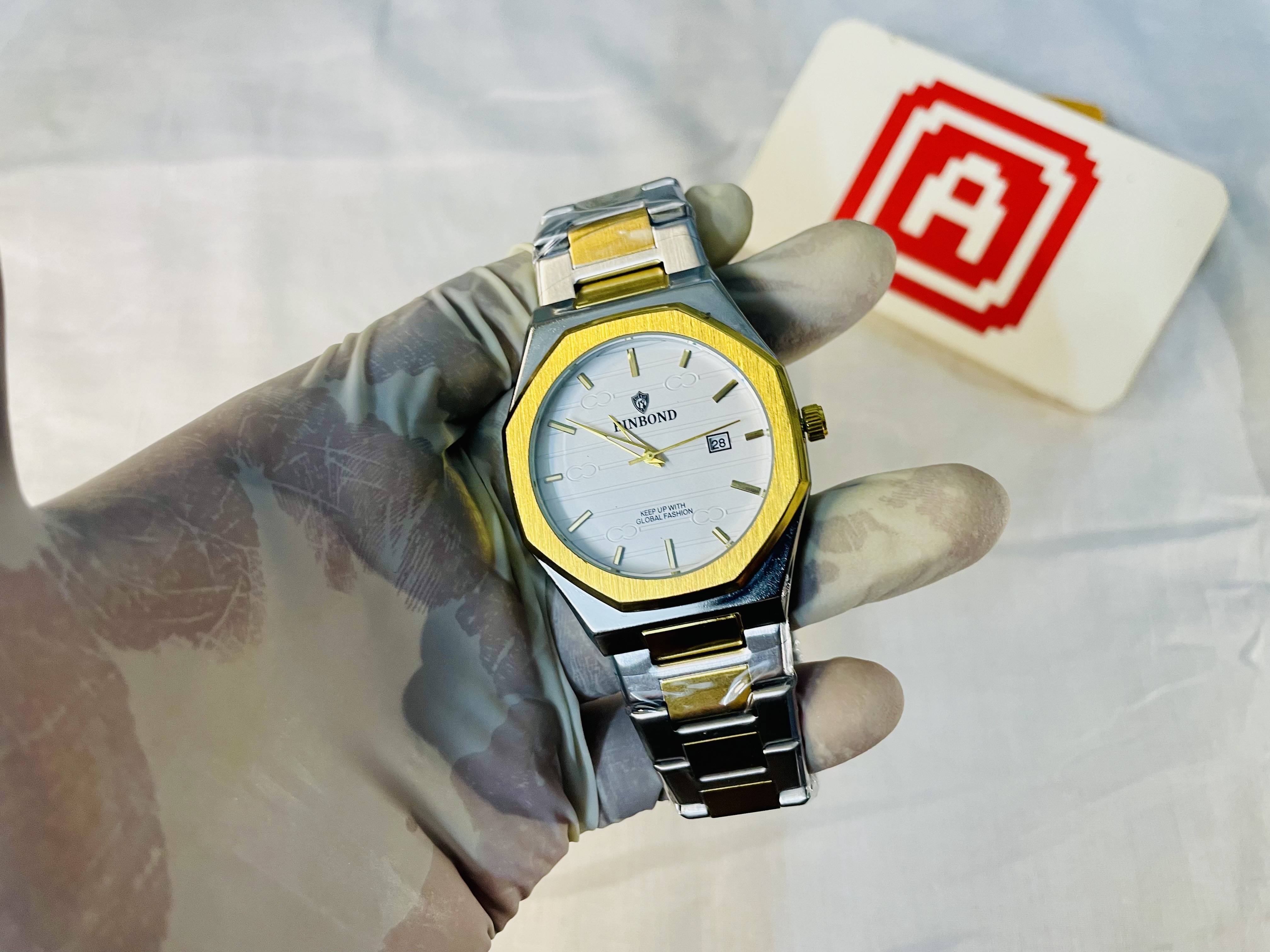 Golden Gold Watch