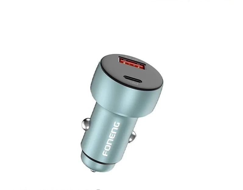 Foneng C18 48W Dual-Port Car Charger Kit_img_0