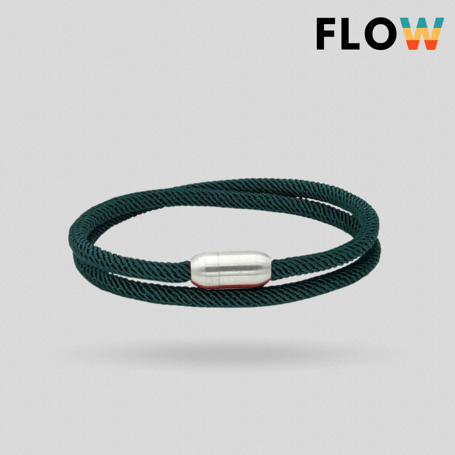 Magnatic Rope Bracelet [Dark Geen]