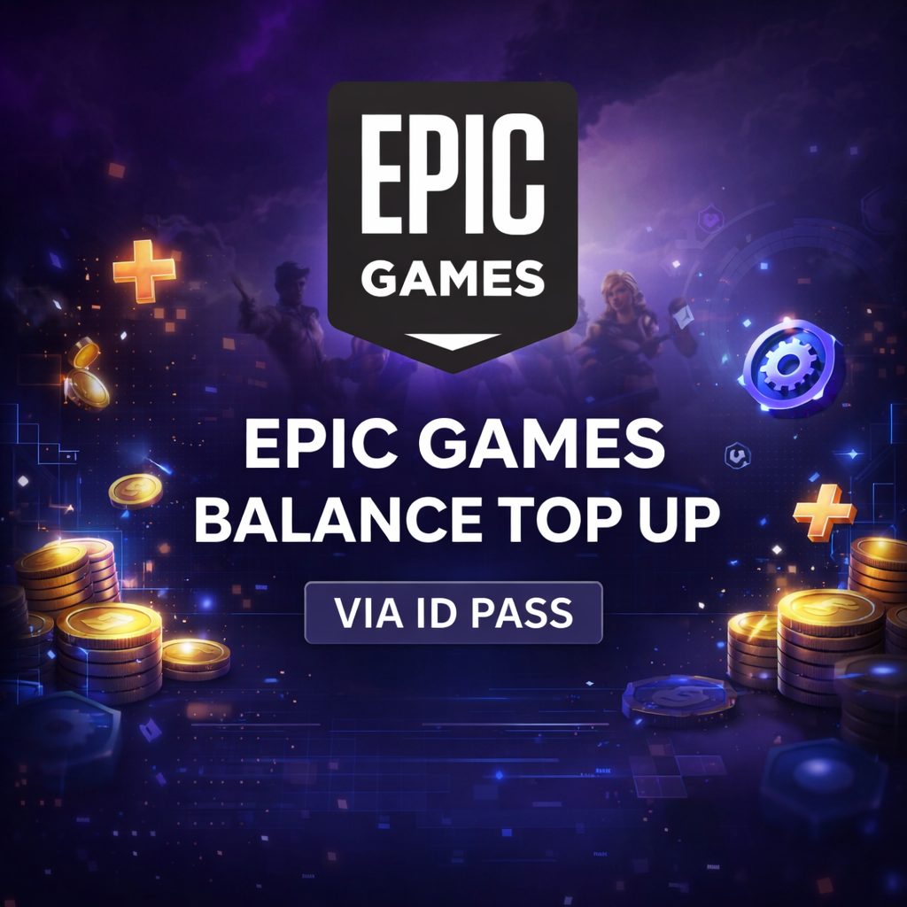 Epic Games Balance Top Up - ID Pass Method | Bangladesh