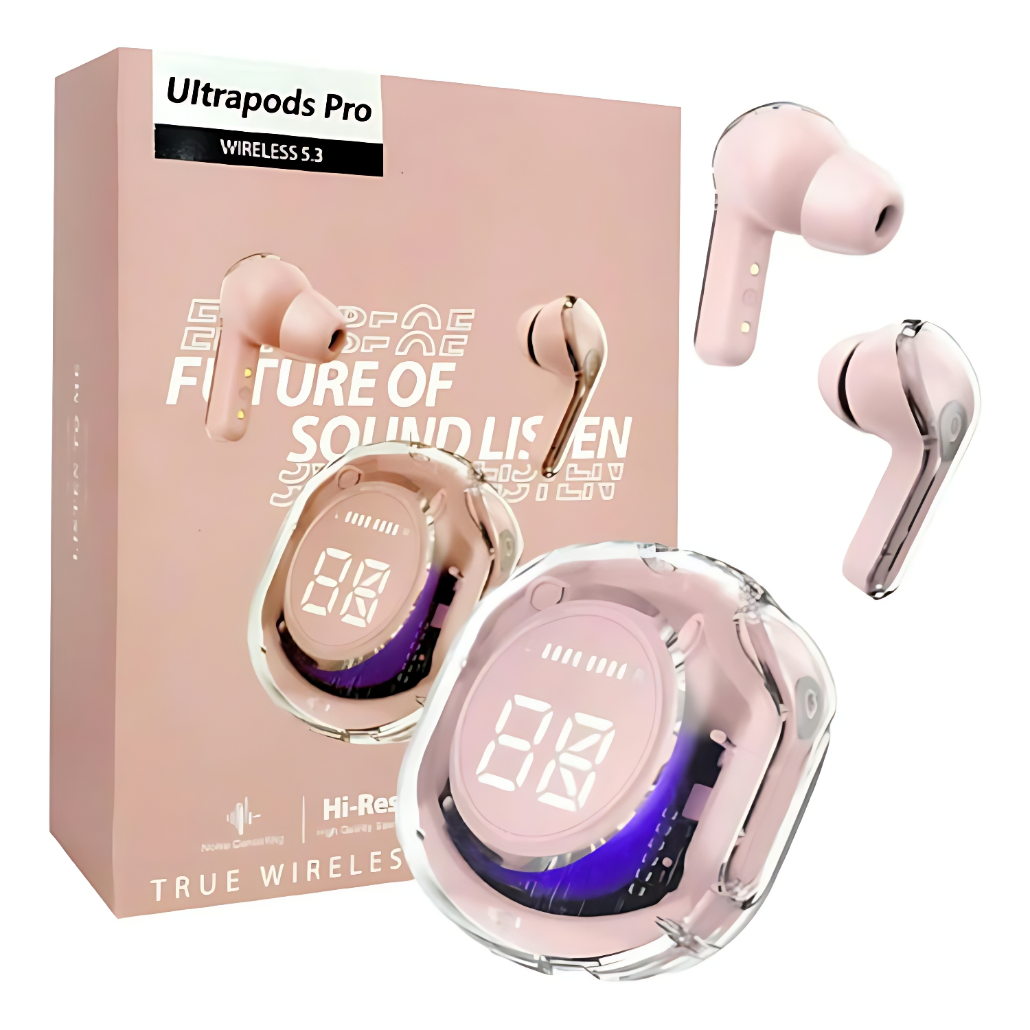 Ultrapods Pro Wireless 5.3 Earbuds with ANC Sound Quality_img_4
