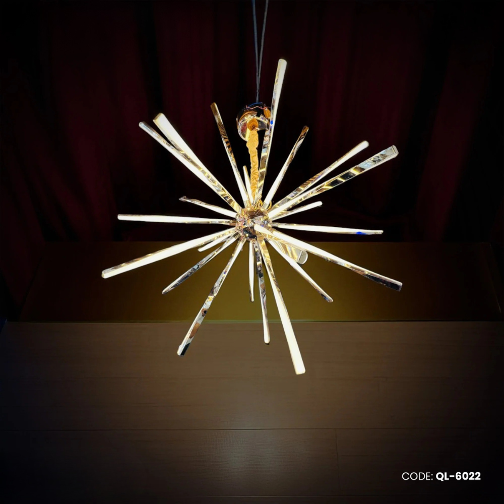 Qulik Modern Spike 3 color LED Hanging Light (QL-6022)