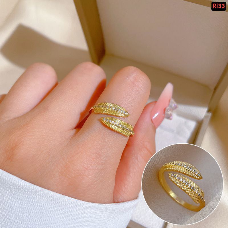 Real Zirocn Stainless Steel Rings Ri33Free SizeMaterials : Stainless Steel🌸