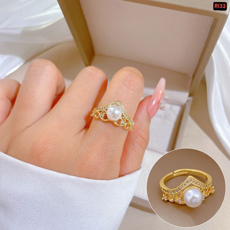 Real Zirocn Stainless Steel Rings Ri33Free SizeMaterials : Stainless Steel🌸
