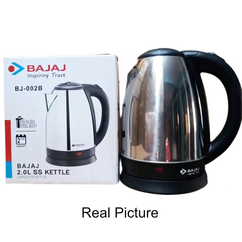 Bajaj Ectric kettle 2 Liter water heater kettle electric stainless steel electric kettle_img_1