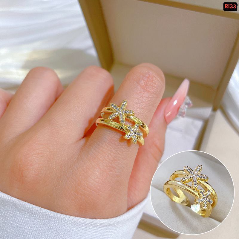 Real Zirocn Stainless Steel Rings Ri33Free SizeMaterials : Stainless Steel🌸