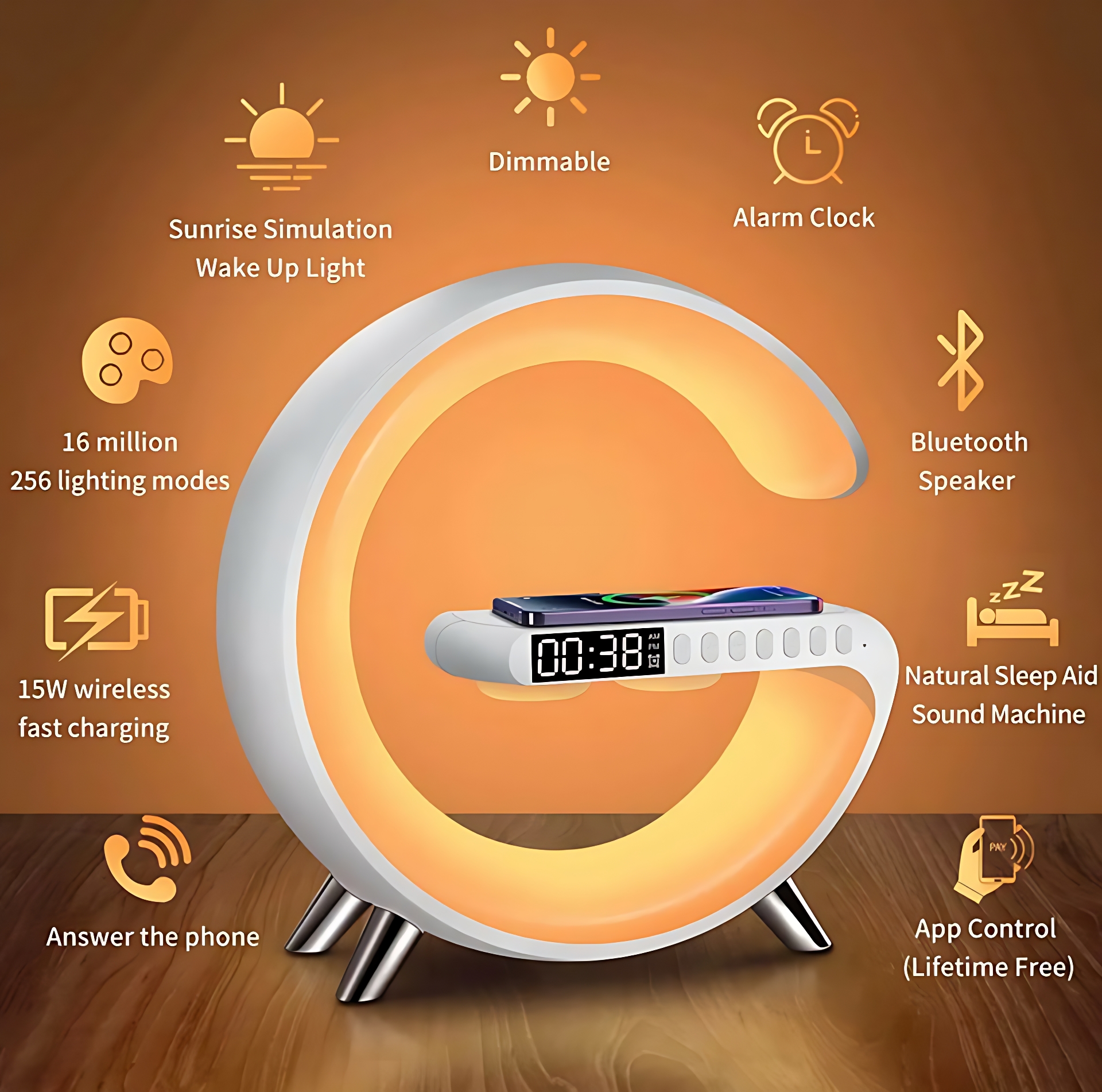 G Original Clock – Stylish Classic Clock for Home Office