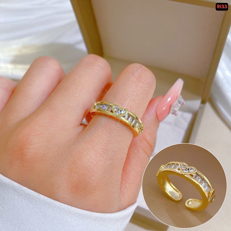 Real Zirocn Stainless Steel Rings Ri33Free SizeMaterials : Stainless Steel🌸