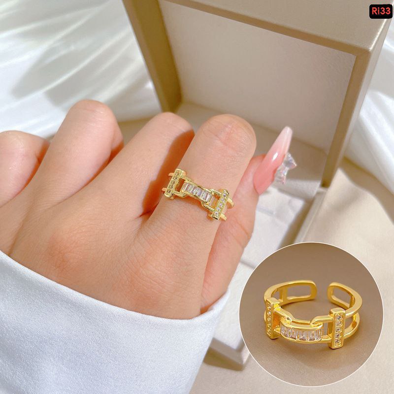 Real Zirocn Stainless Steel Rings Ri33Free SizeMaterials : Stainless Steel🌸