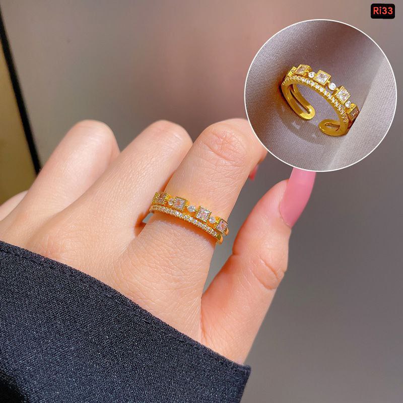 Real Zirocn Stainless Steel Rings Ri33Free SizeMaterials : Stainless Steel🌸