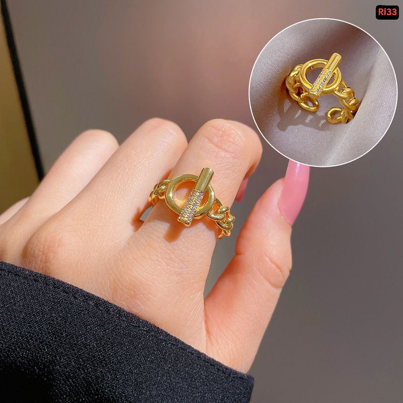 Real Zirocn Stainless Steel Rings Ri33Free SizeMaterials : Stainless Steel🌸