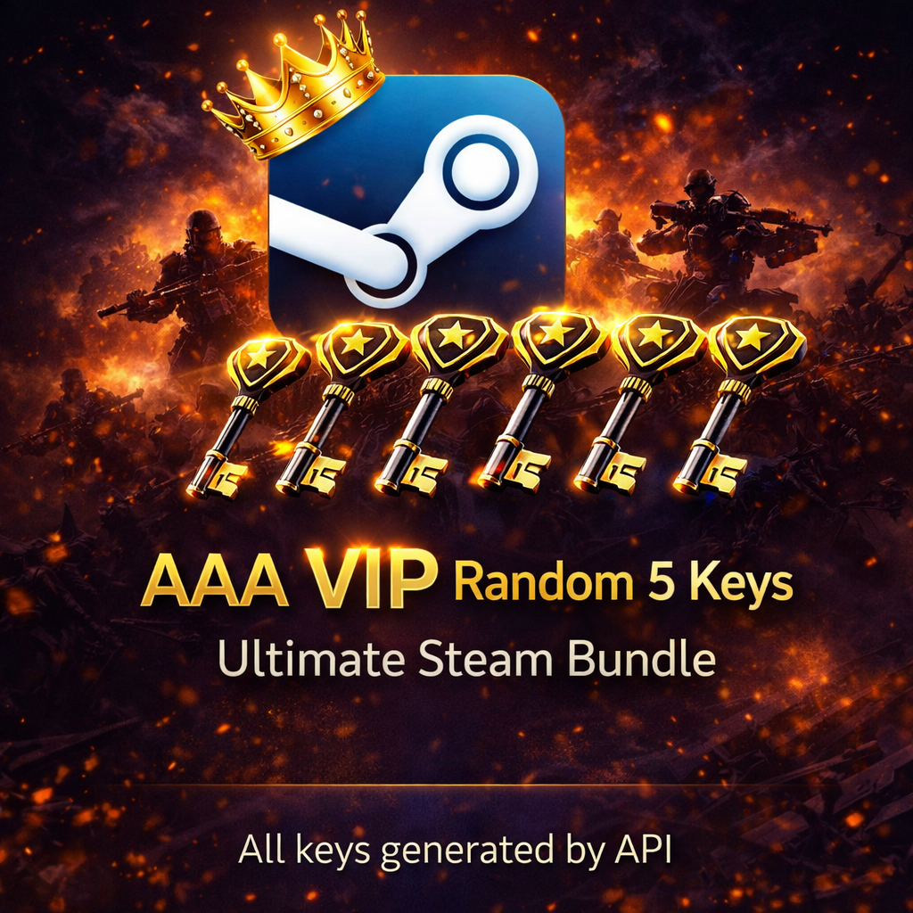 AAA VIP Random 5 Keys - Ultimate Steam Bundle