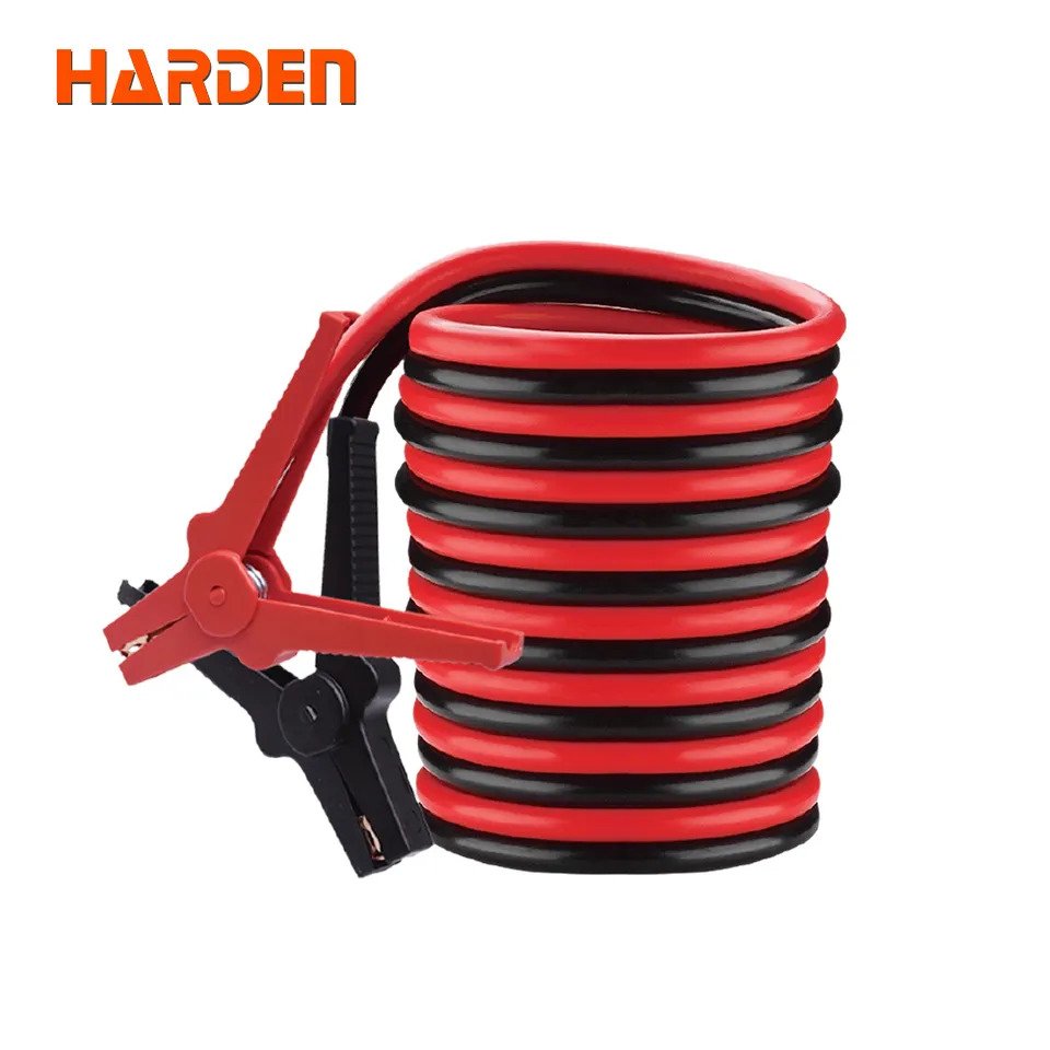 HARDEN 670133 3Mx16mm² Booster Cable 200A Emergency Power Start Cable Car Battery Jumper Cables Booster Line Copper Wire 670133