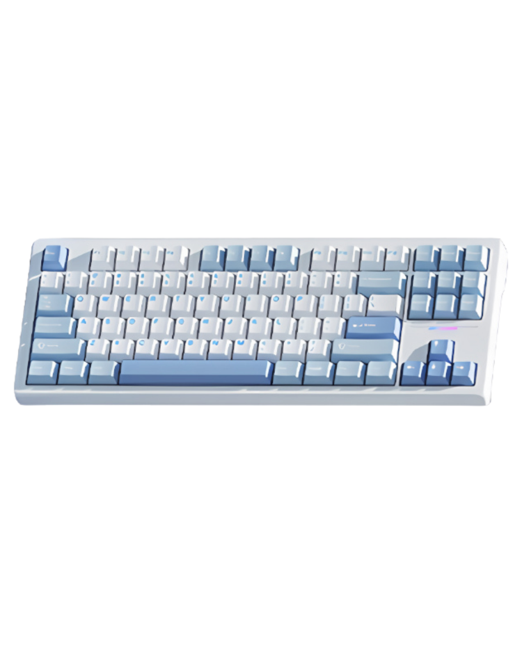 WEIKAV WK87 RGB Gasket Hot Swap 2.4G Wireless E-sport Mechanical Keyboards_img_2