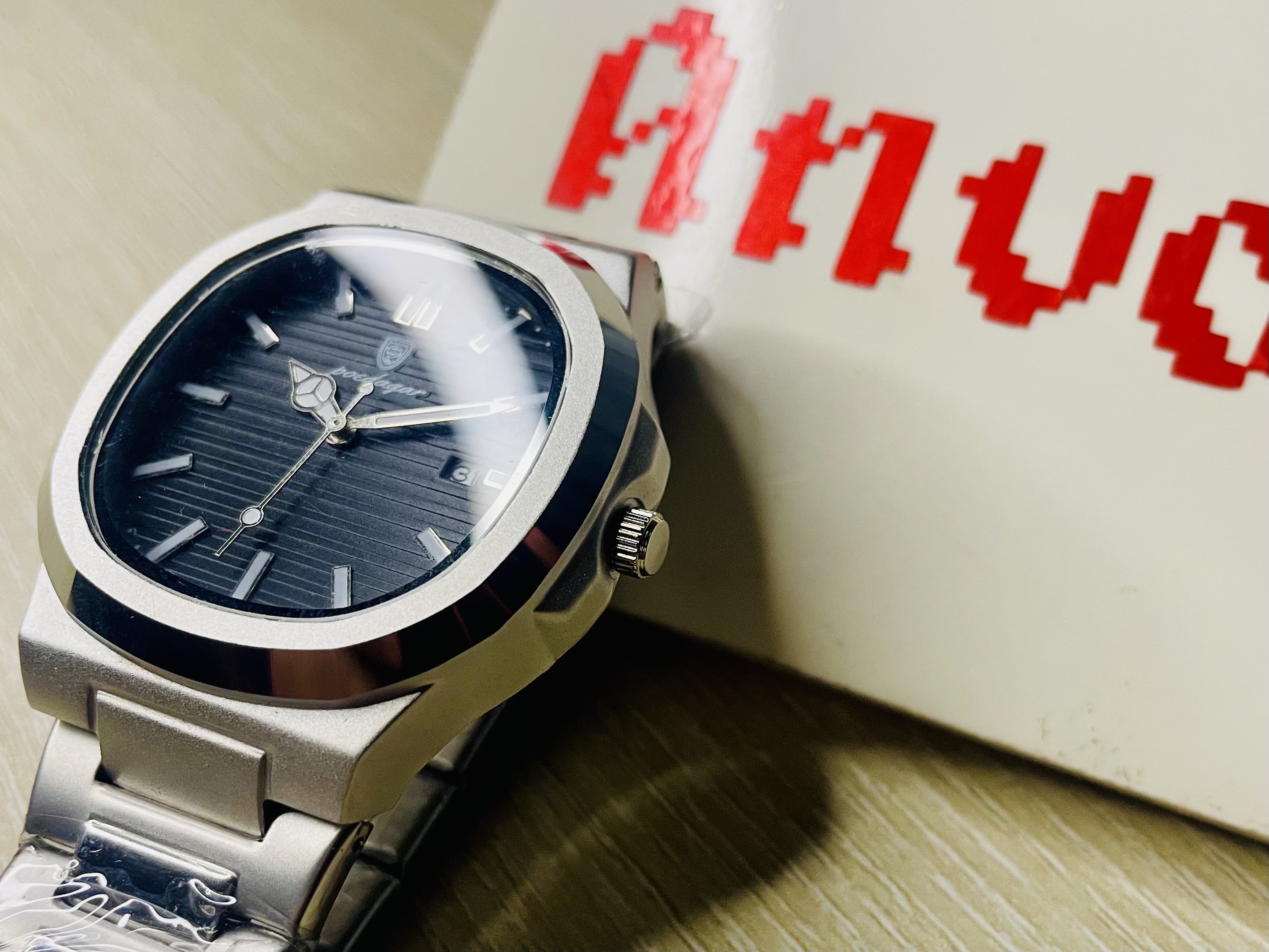 Poedagar 613 Premium Watch (Black) thumbnail 3