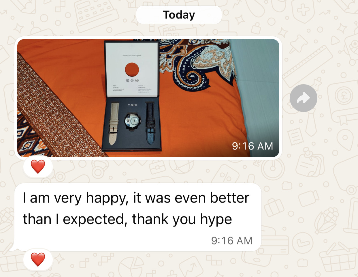 Customer review