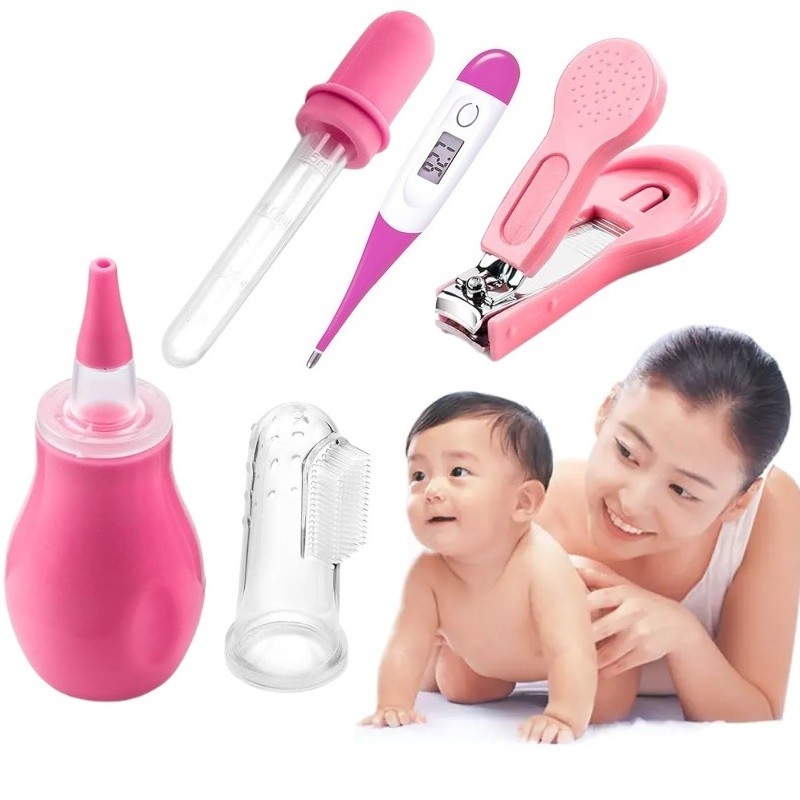 AppleBear Newborn Baby care Kit 5pcs Set