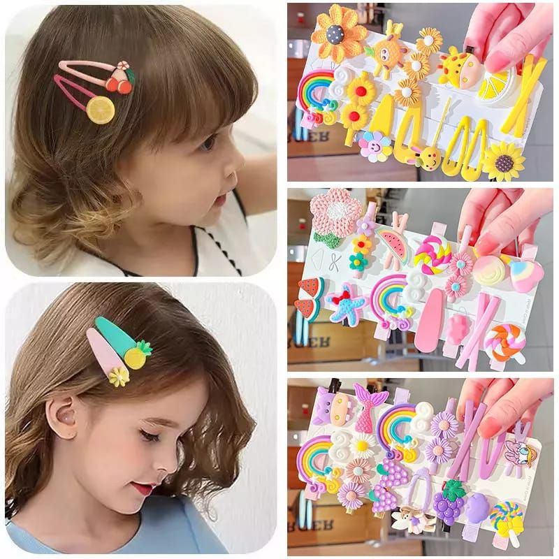 14 Pcs Baby Girl Hair Clip Set