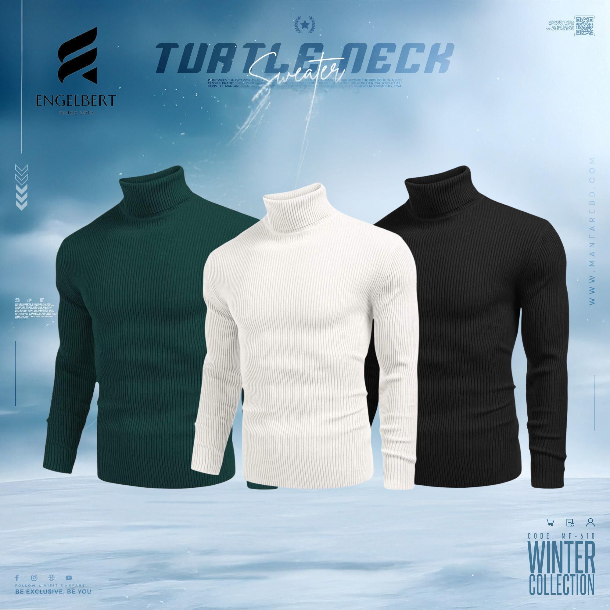 3 pieces Combo Deal Turtleneck Pullover combo 4_img_0