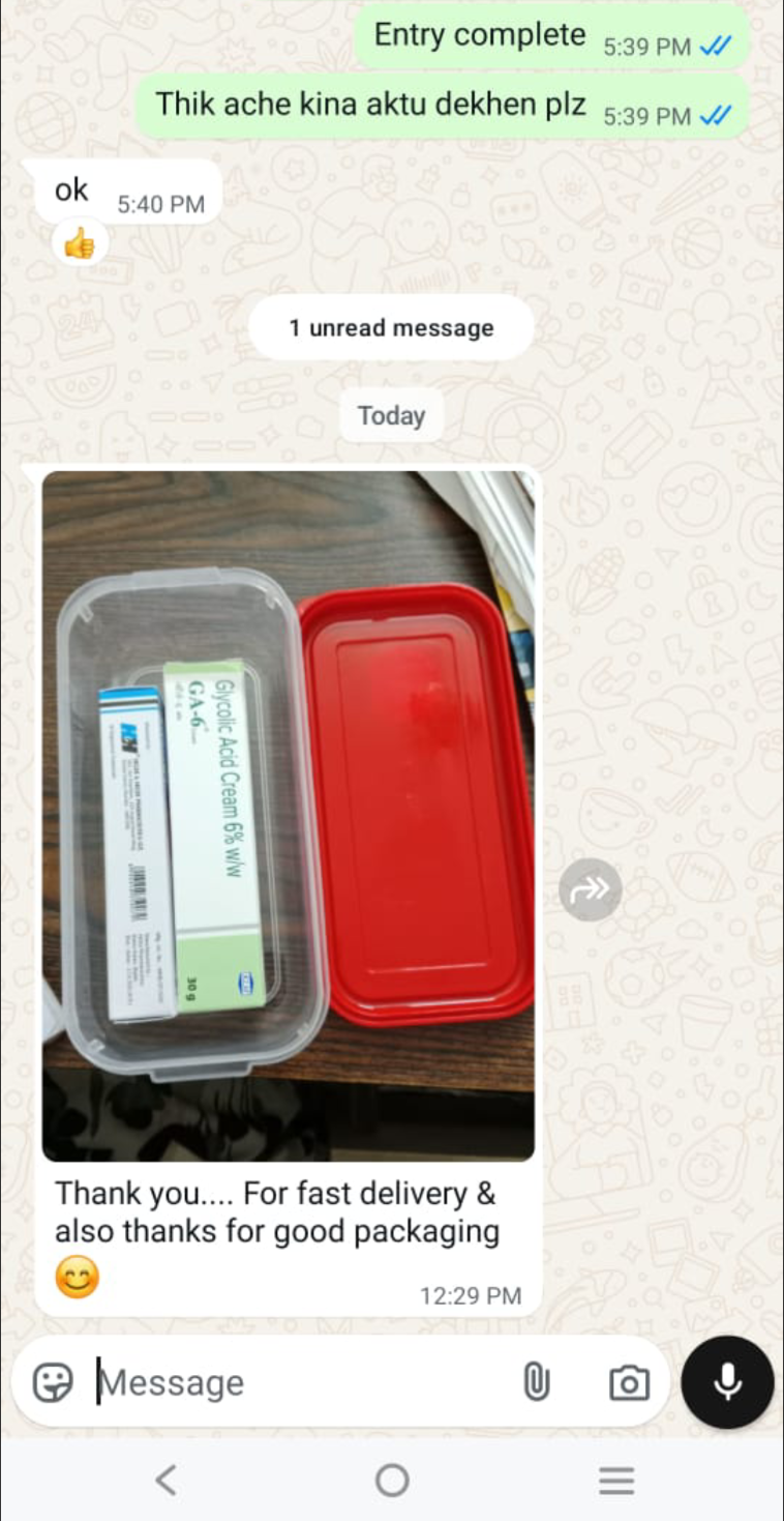 Customer review