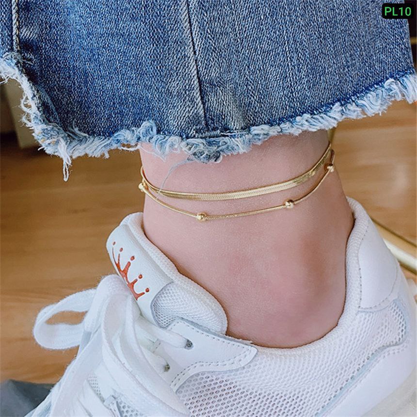 5 Ball 2 Chain Anklet Payel PL10
