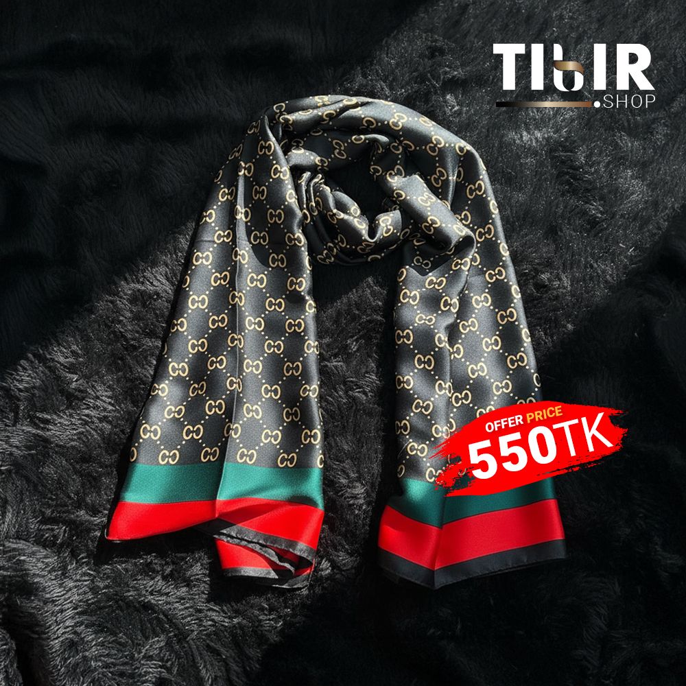 Guc*i silk scarf 🧣_img_3