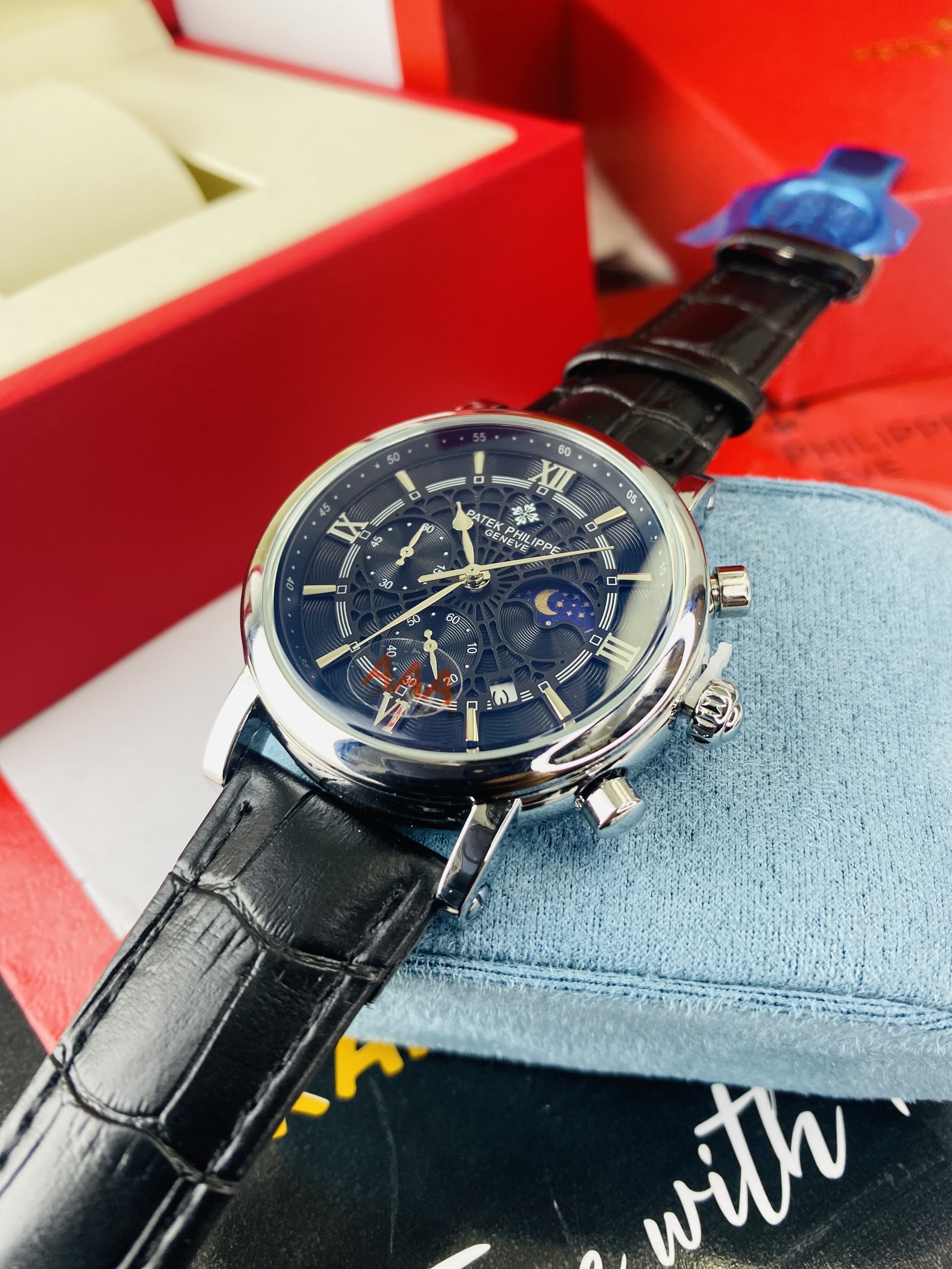 Patek spider full black active Chronograph
