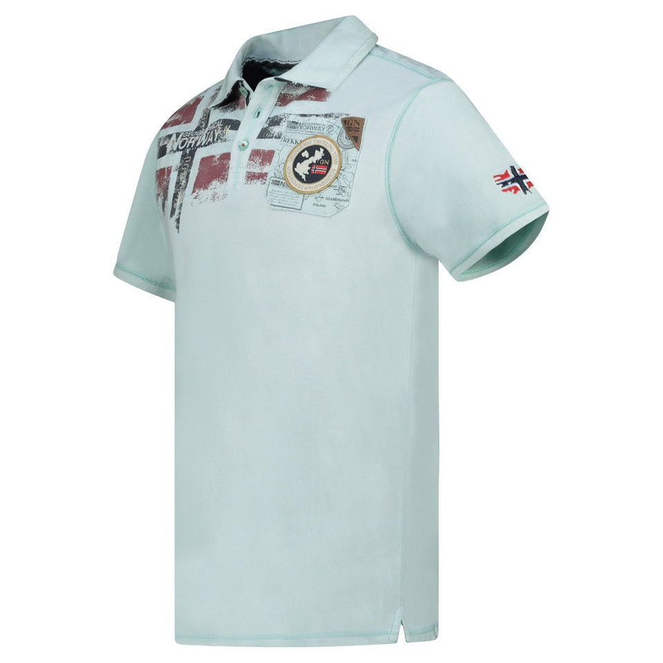 Men - Polo Short Sleeve 100% Cotton Mint_img_2