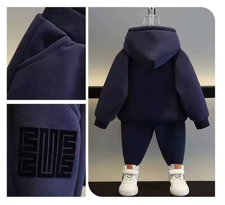Kids Comfortable Winter Outfit Trendy Hoodie & Jogger Set (1 to 6 years) for yours ANGEL_img_3