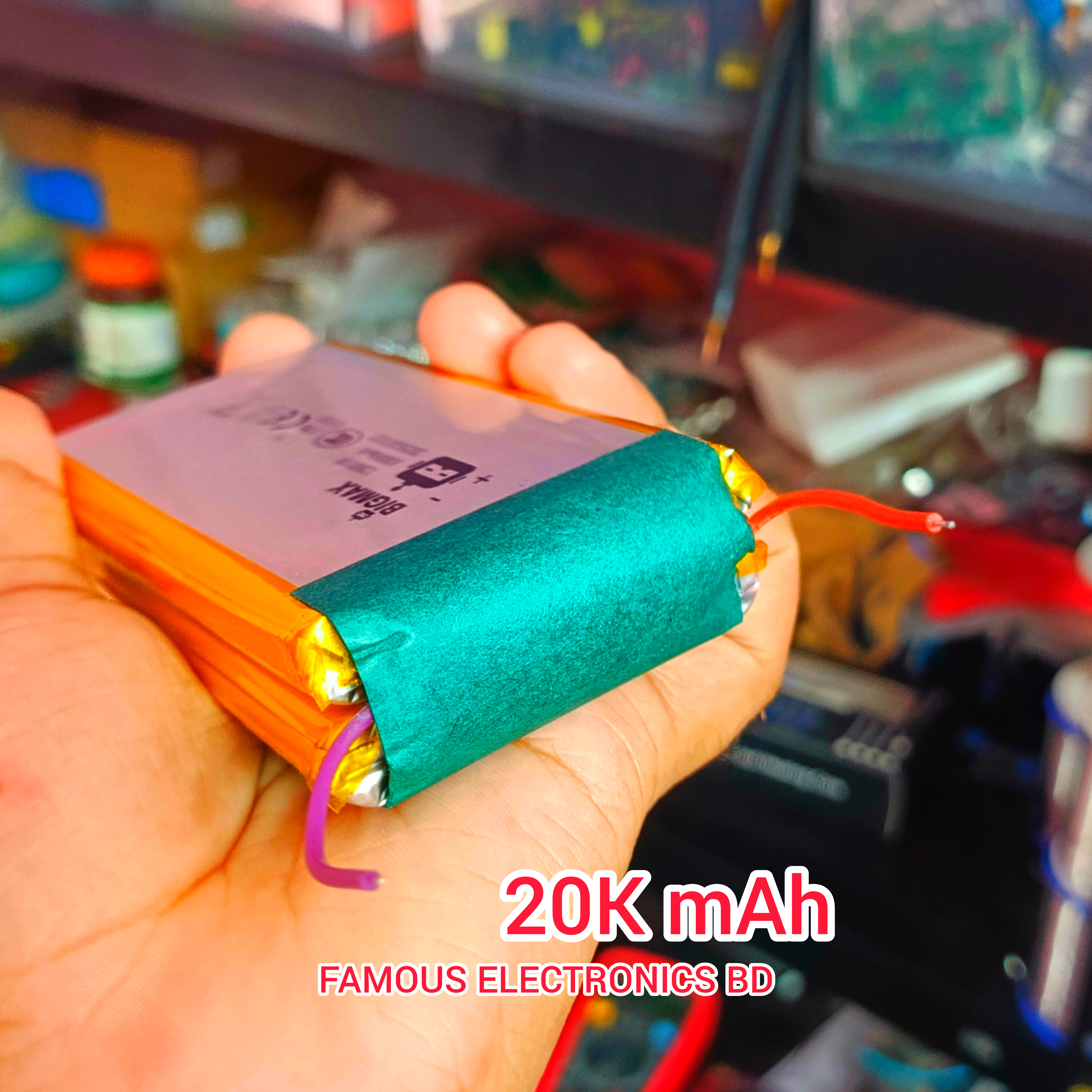 20000mAh 3.7V Lithium Polymer Battery Best Quality_img_2