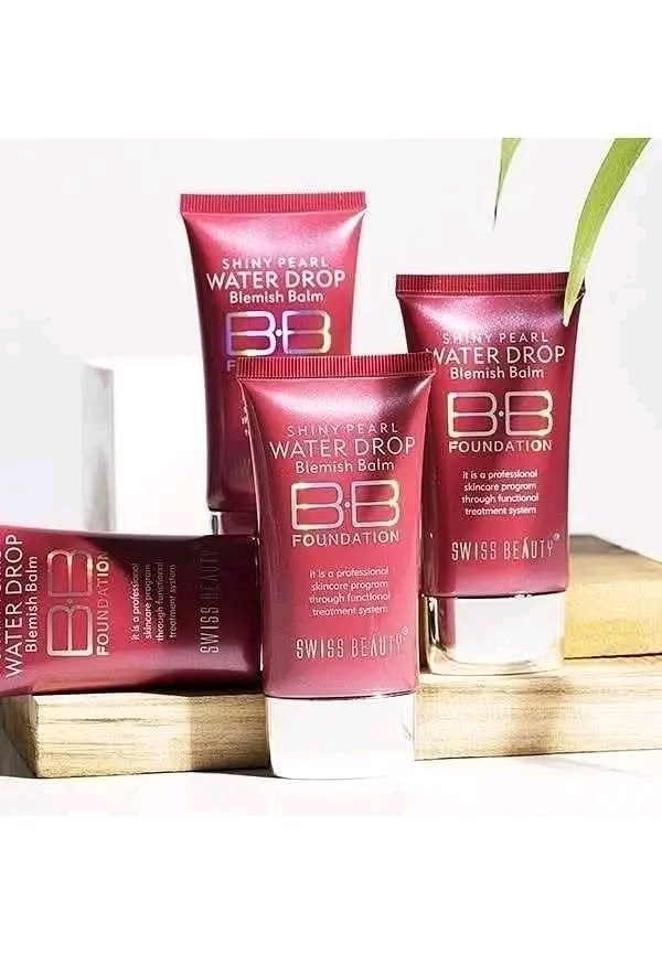 SWISS BEAUTY Matte Shiny Pearl Water Drop Blemish Balm Bb Foundation