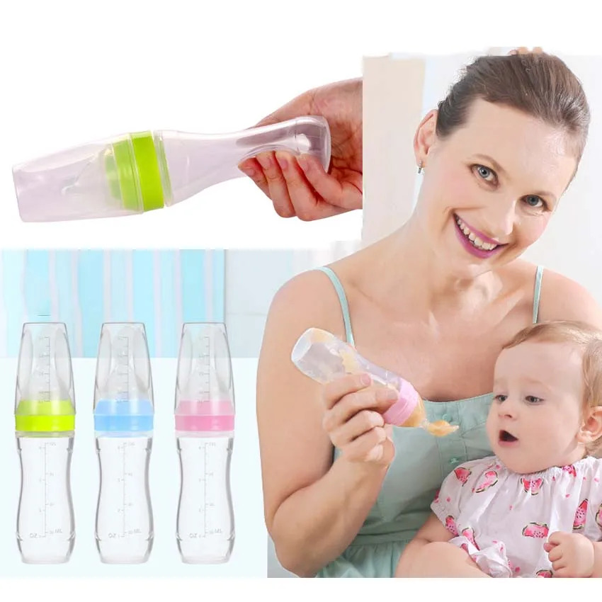 Applebear Silicone Baby Spoon Blue Feeder From 0m+ 120ml