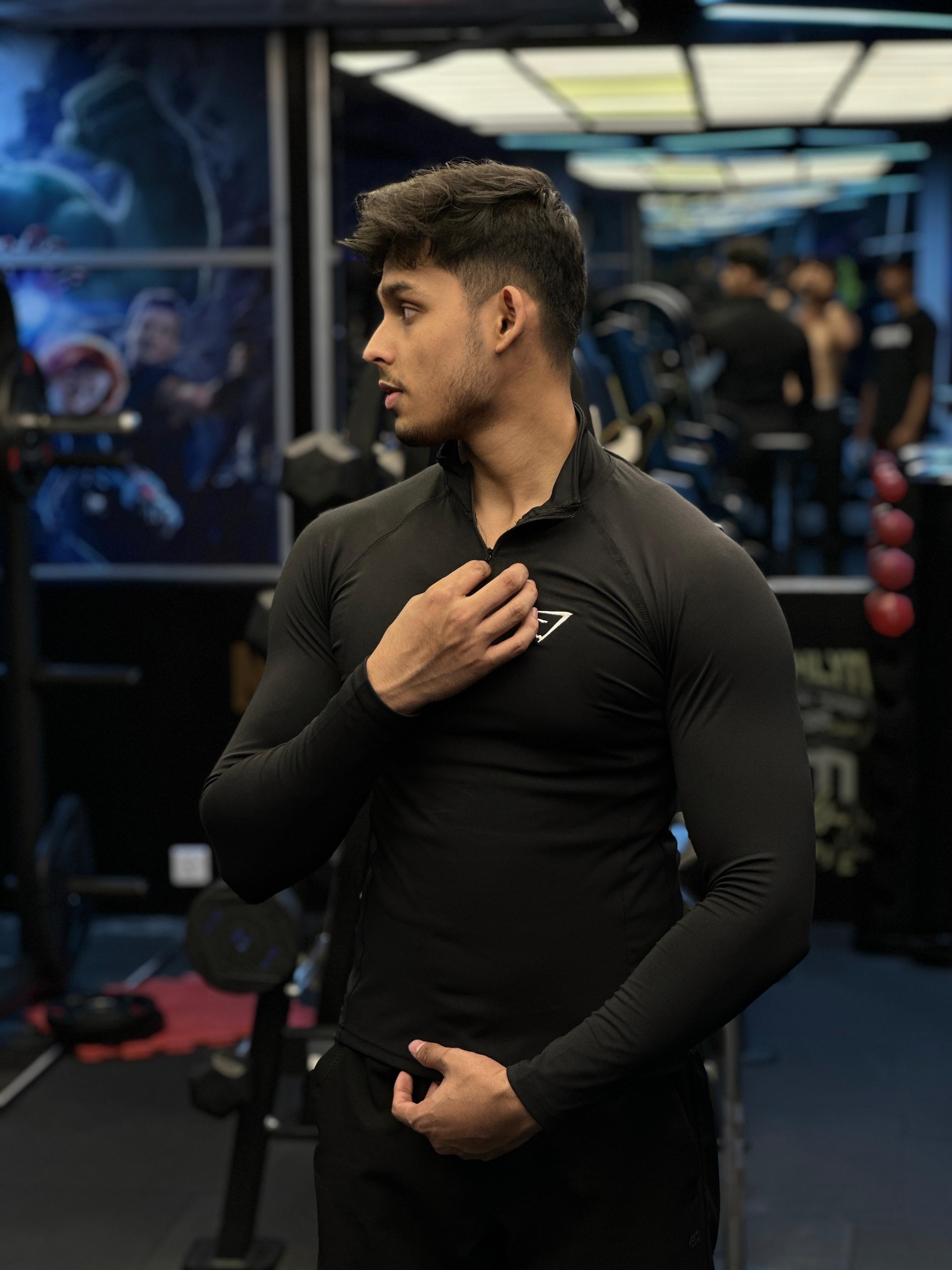Gym*shark Zipper compression ( Unisex )_img_3