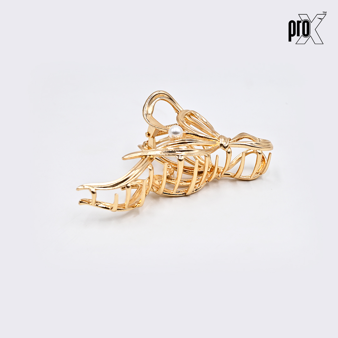 ProX Elegant Hair Grip for Women HG-101-11_Golden Color_img_1